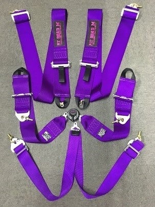 M-SPL6点式シートベルト信長(ノブナガ）カラー紫
